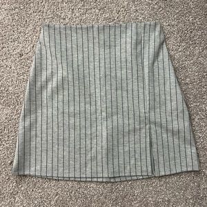 Altar’s state striped mini skirt